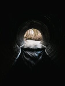 tunnel with tunnel during daytime